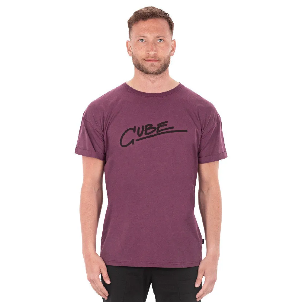 Cube Organic Edge Kortarmet T-skjorte