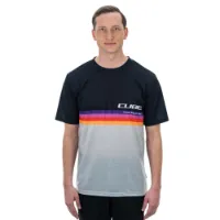 Cube Organic Logo Stripes Kortarmet T-skjorte