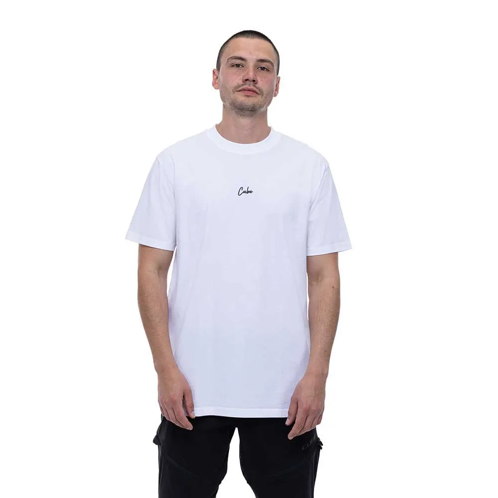 Cube Organic Script Gty Fit Kortarmet T-skjorte