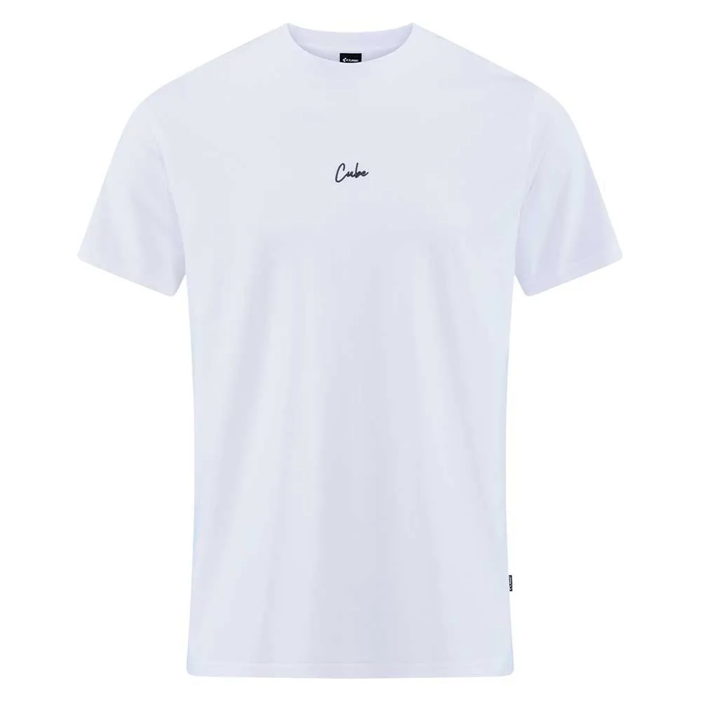 Cube Organic Script Gty Fit Kortarmet T-skjorte