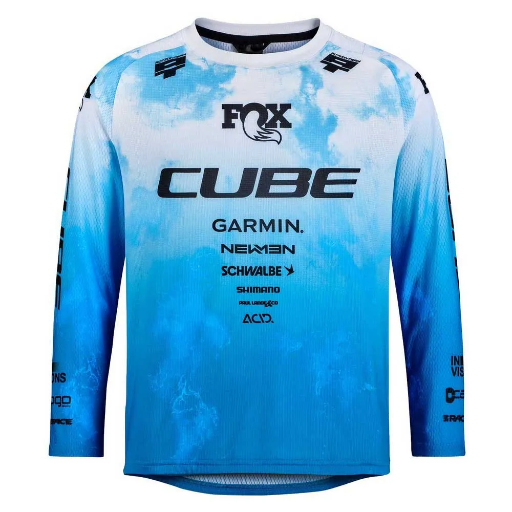 Cube Rookie X Actionteam Langarmet Enduro-sykkeltrøye Cube Rookie X Actionteam Langarmet Enduro-sykkeltrøye