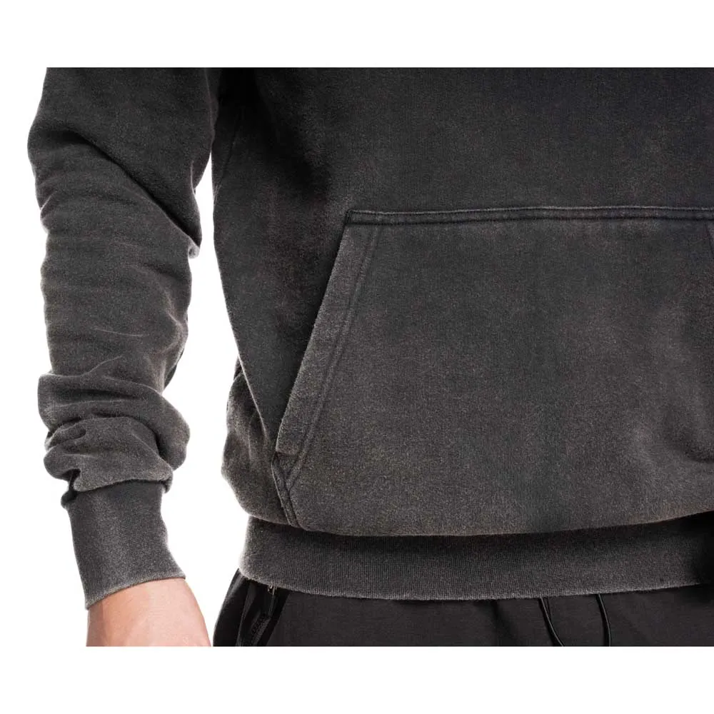 Cube Script Hettegenser, Washed black, XS Cube Script Hettegenser, Washed black, XS