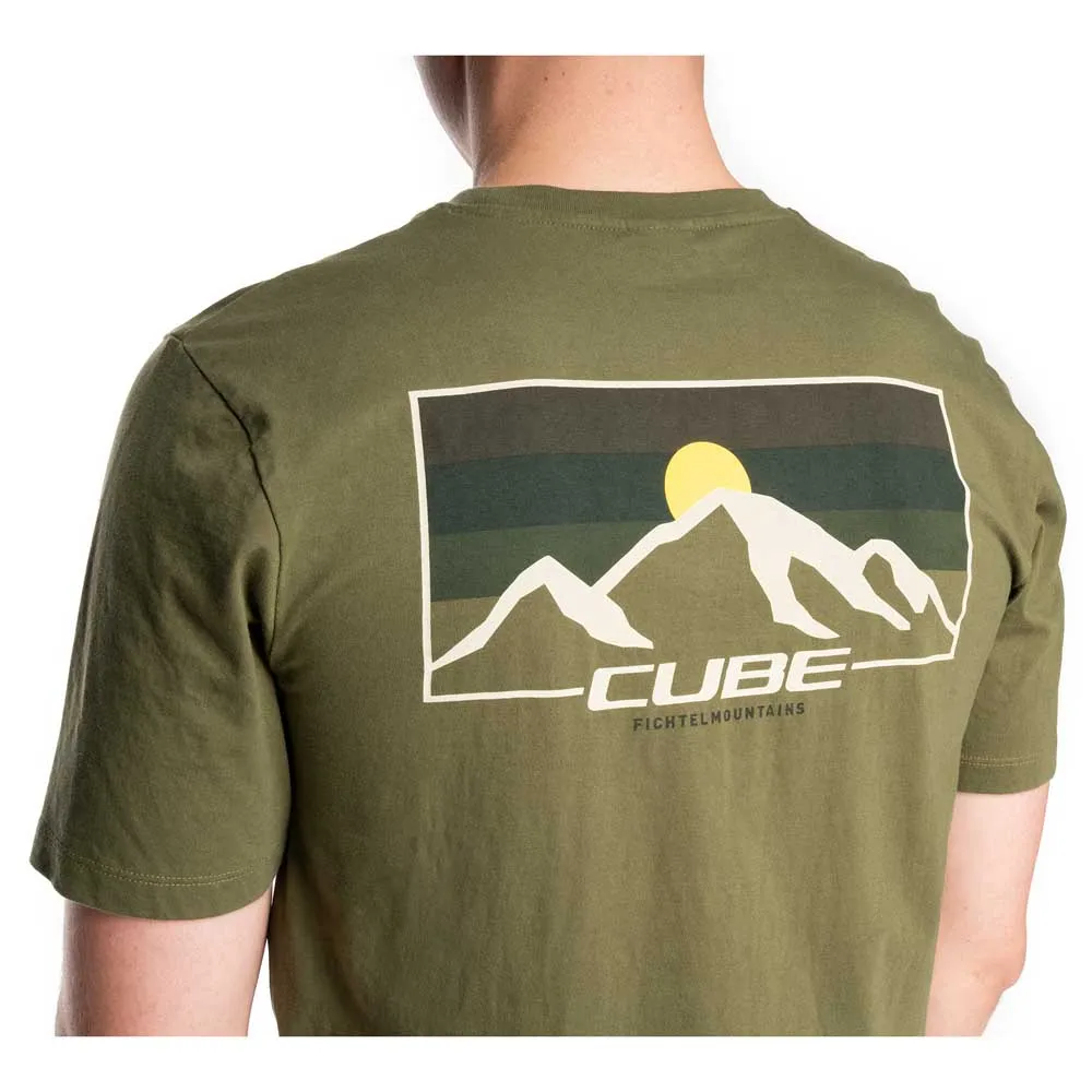 Cube Sunrise Kortarmet T-skjorte