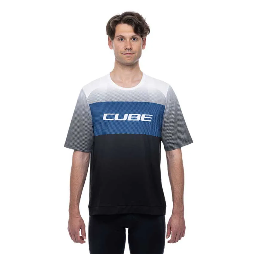 Cube Teamline Cmpt Kortskjortet Enduro-sykkeltrøye