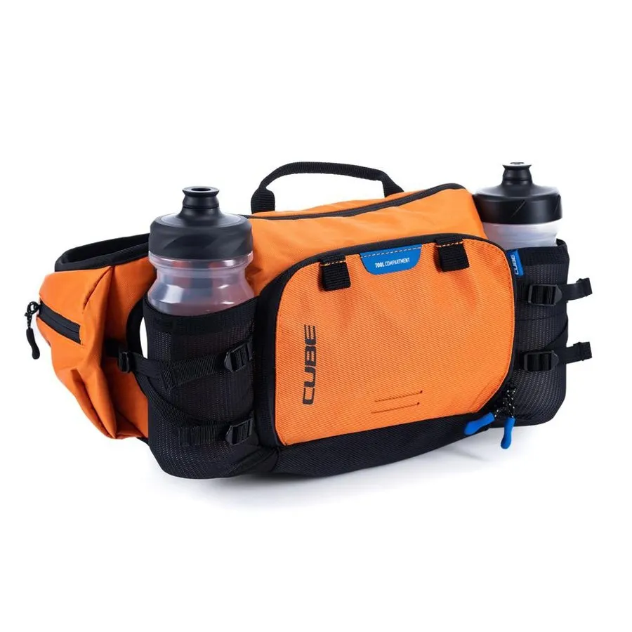Cube Vertex 3 X Actionteam Midjeveske 3l, Orange, One Size