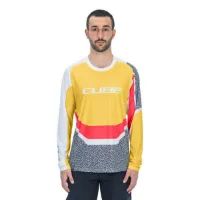 Cube Vertex Langarmet Enduro-sykkeltrøye