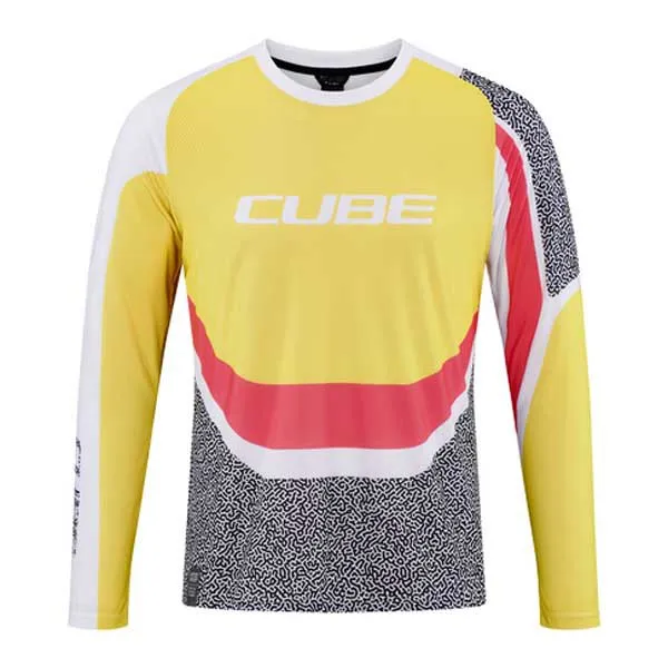 Cube Vertex Langarmet Enduro-sykkeltrøye