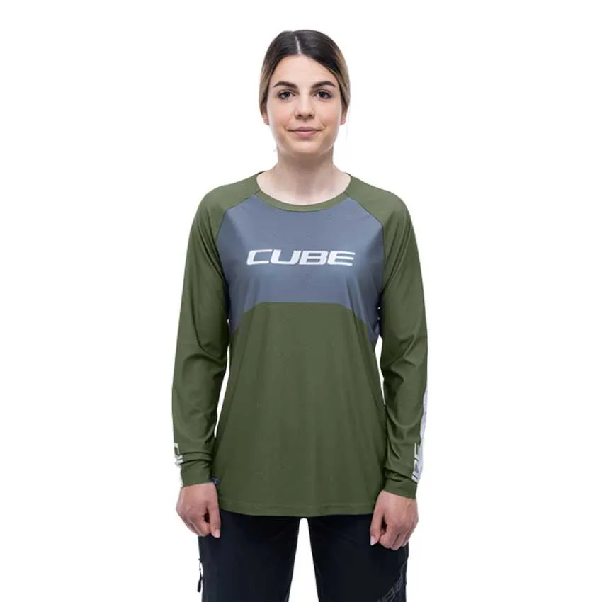 Cube Vertex Tm Langarmet Enduro-sykkeltrøye Cube Vertex Tm Langarmet Enduro-sykkeltrøye