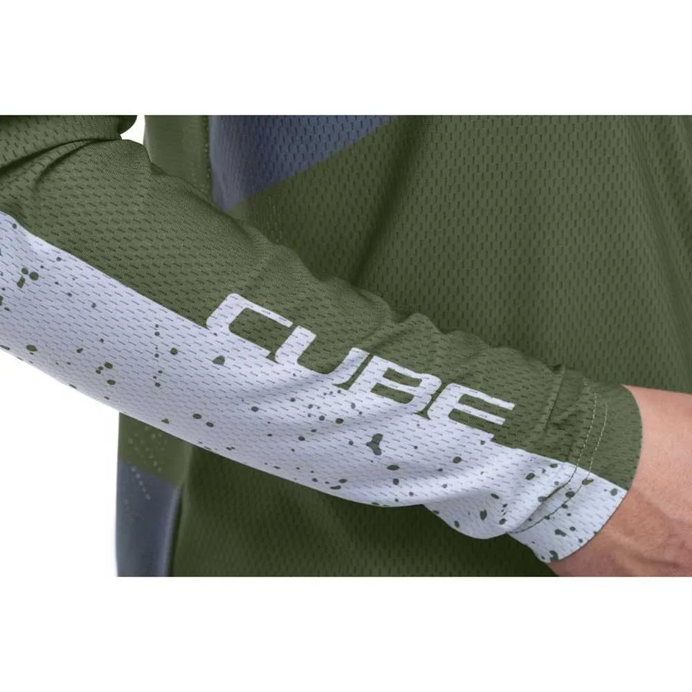 Cube Vertex Tm Langarmet Enduro-sykkeltrøye Cube Vertex Tm Langarmet Enduro-sykkeltrøye