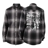CULT Brainwashed Flannel Skjorte Med Lange Ermer