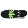 CULT Plantlife Crew Sokker, Black / green