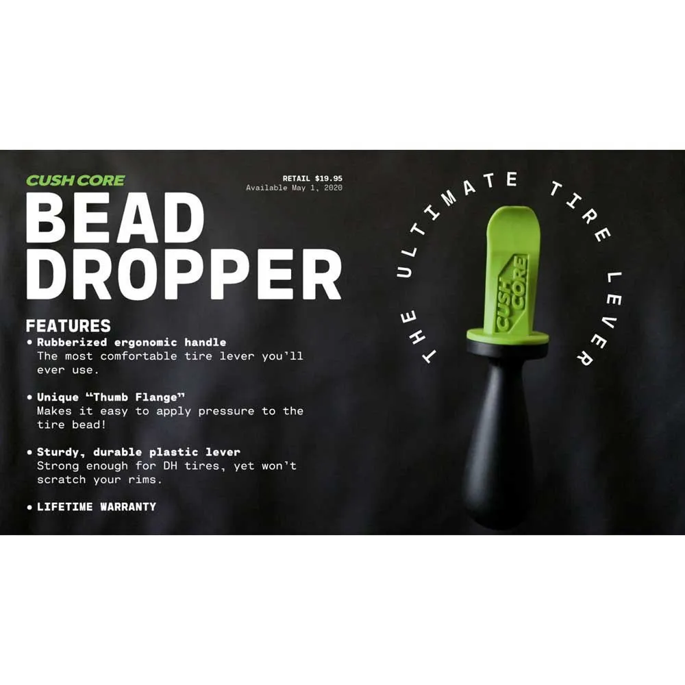 CushCore Bead Dekkjern 6 Enheter, Black / green, One Size