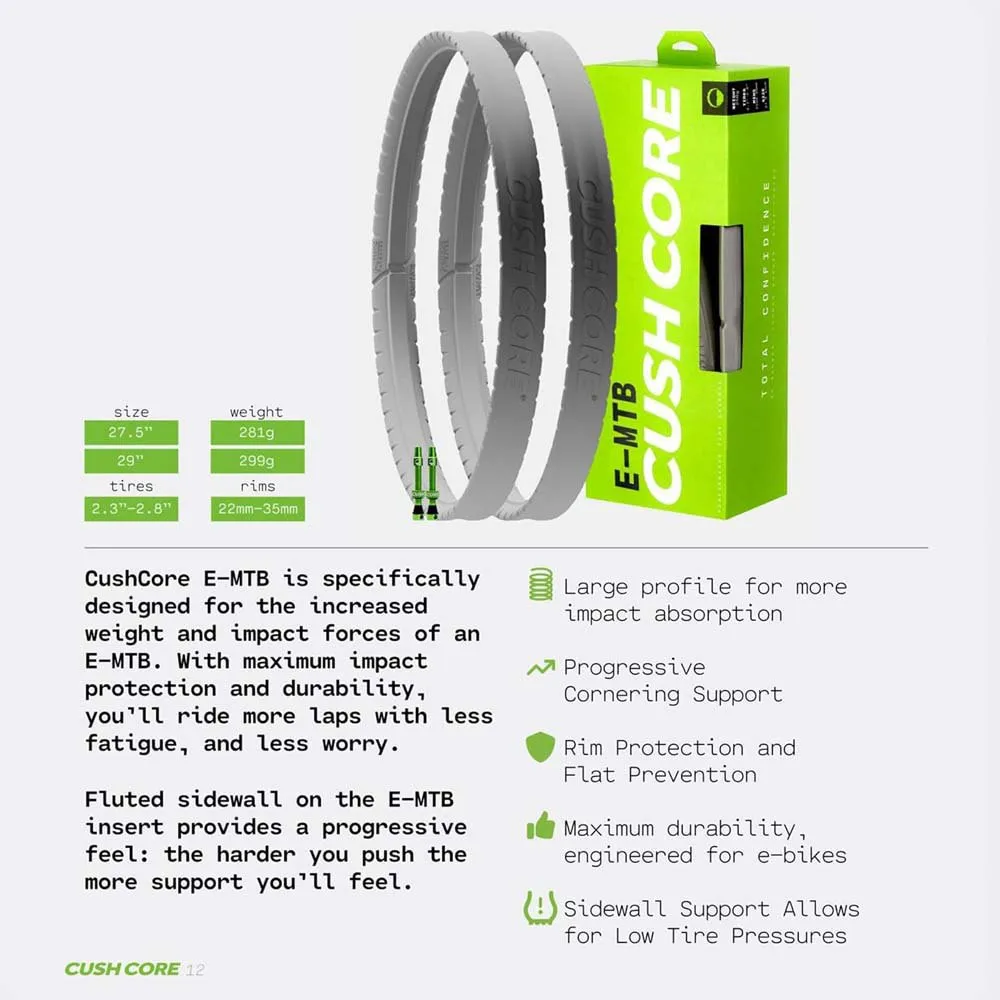 CushCore E-MTB Single Dekkinnsats