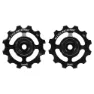 CYCLINGCERAMIC Campagnolo 12s Trinsehjulsett For Sykkel, Black, One Size