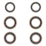 CYCLINGCERAMIC Dt Swiss 2 Hjullagersats, Silver / black, One Size