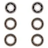 CYCLINGCERAMIC Dt Swiss 3 Hjullagersats, Silver / black, One Size