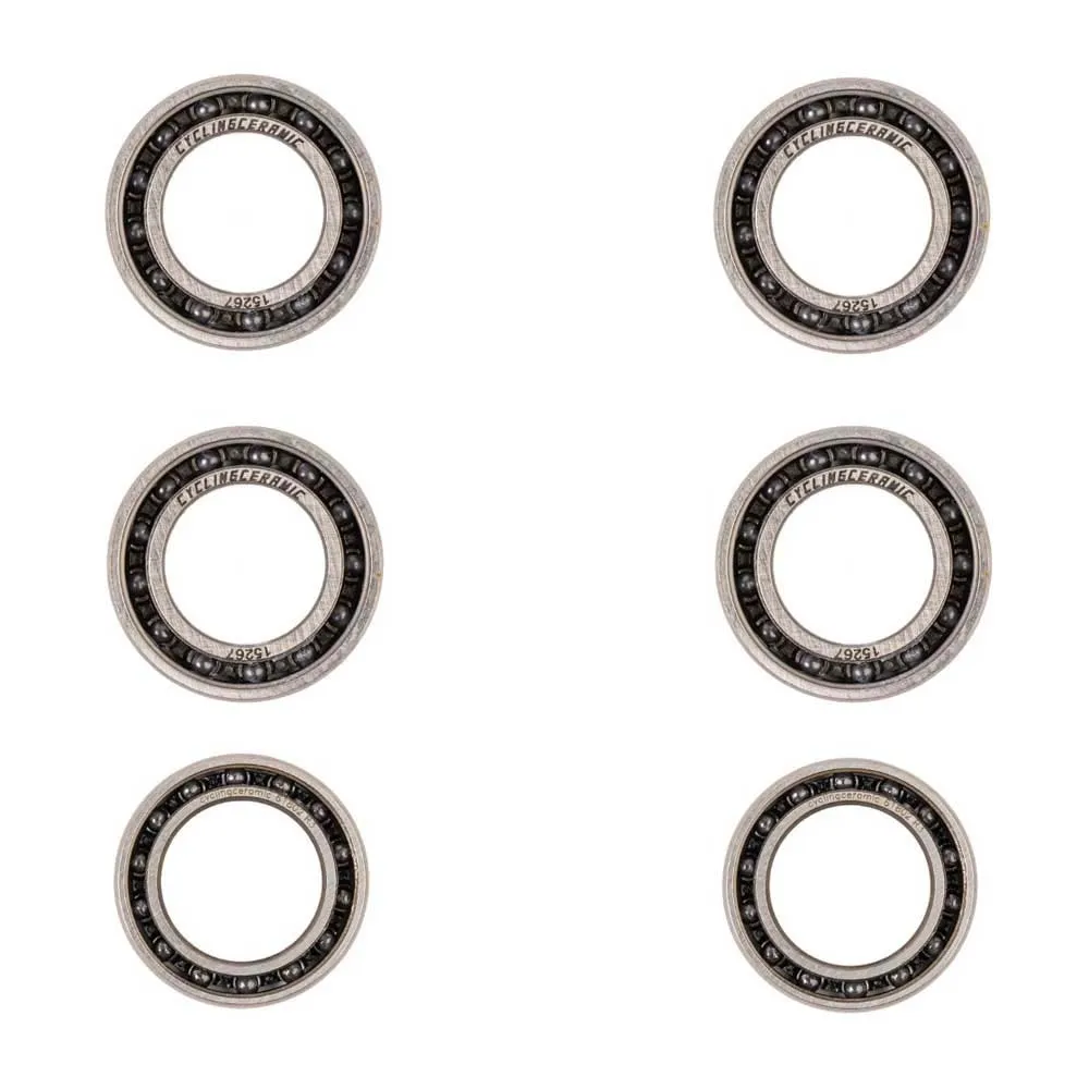 CYCLINGCERAMIC Dt Swiss 5 Hjullagersats, Silver / black, One Size