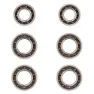 CYCLINGCERAMIC Mavic 10 Hjullagersats, Silver / blue, One Size