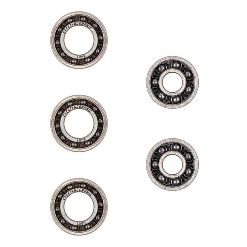 CYCLINGCERAMIC Mavic 3 Hjullagersats, Silver / blue, One Size CYCLINGCERAMIC Mavic 3 Hjullagersats, Silver / blue, One Size