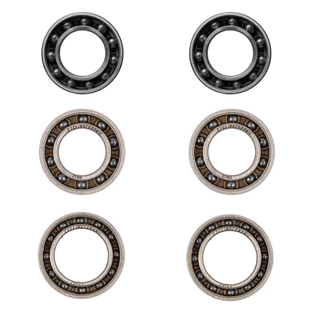 CYCLINGCERAMIC Mavic 9 Hjullagersats, Silver / blue, One Size CYCLINGCERAMIC Mavic 9 Hjullagersats, Silver / blue, One Size