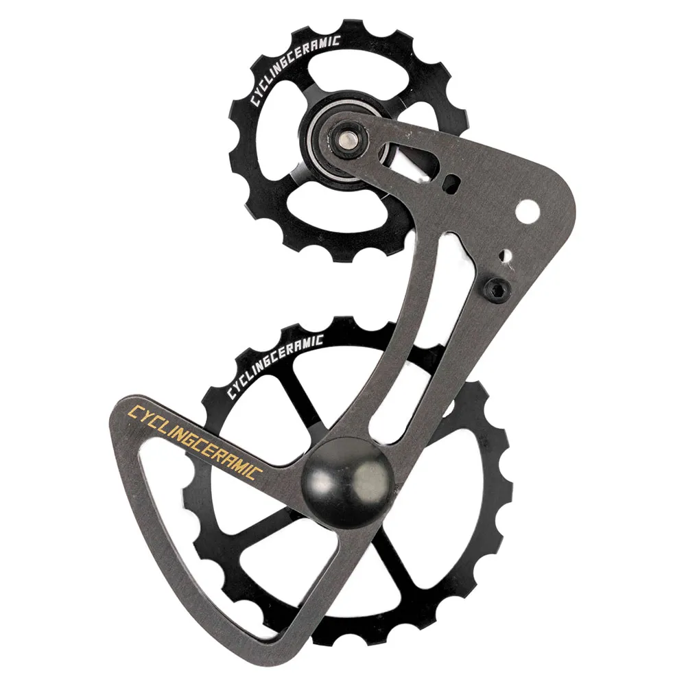 CYCLINGCERAMIC Sram Apex 14-19t Girørekrok, Black, One Size