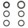 CYCLINGCERAMIC Zipp 10 Hjullagersats, Silver / blue, One Size