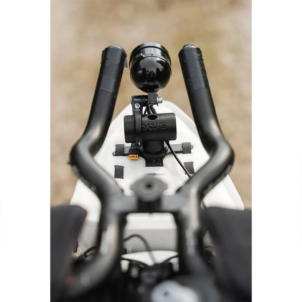 Cyclite Aero Feste For Frontlykt, Black, One Size