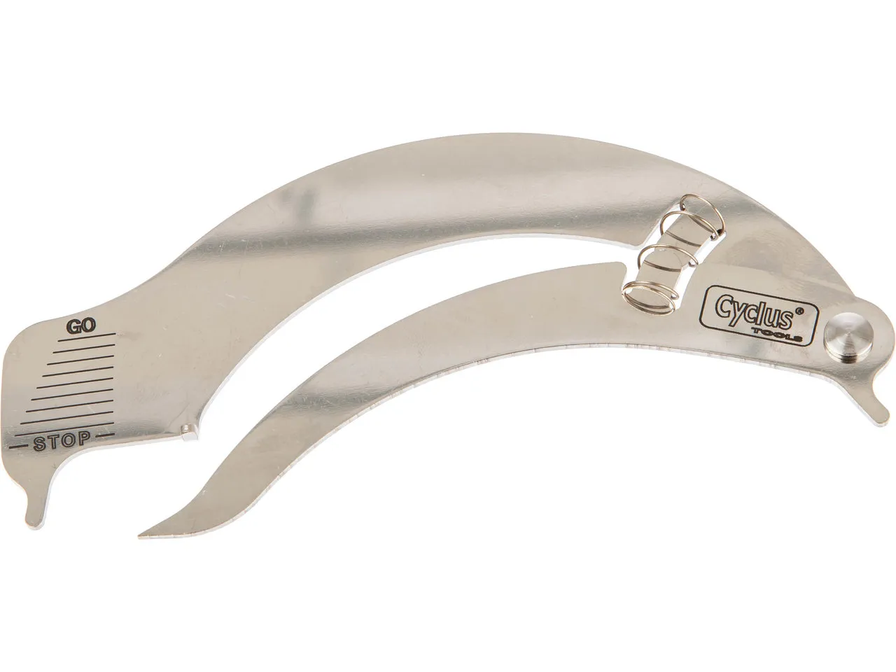 Cyclus Tools Kettenverschleißlehre mit Verschleißanzeige, Silver, One Size Cyclus Tools Kettenverschleißlehre mit Verschleißanzeige, Silver, One Size