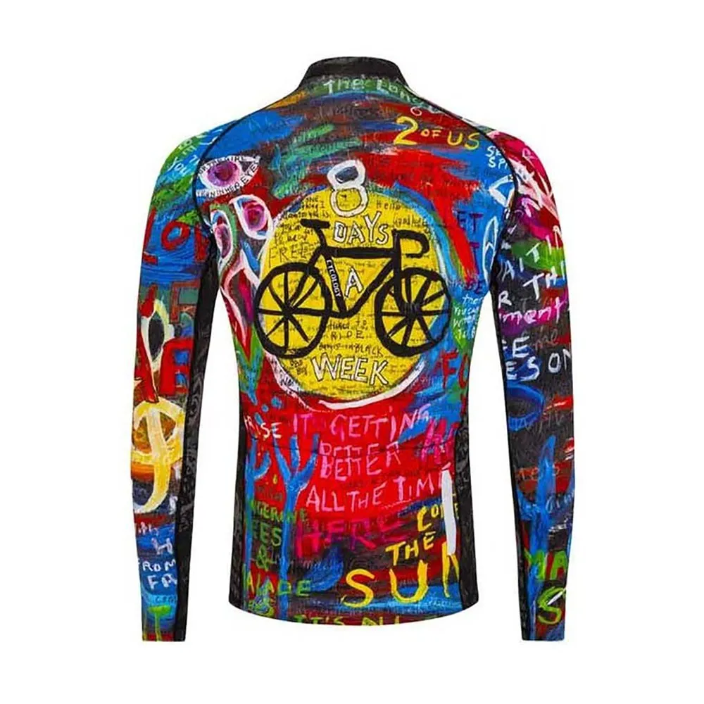 Cycology 8 Days Lightweight Summer Langermet Trøye Cycology 8 Days Lightweight Summer Langermet Trøye