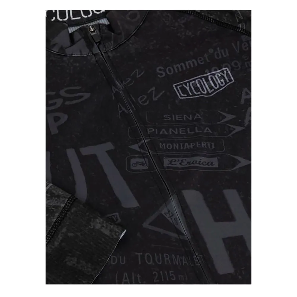 Cycology Allez Allez Kort Ermet Trøye, Black, S