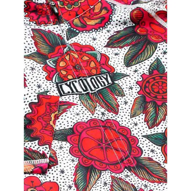 Cycology Cyco Floral Kort Ermet Trøye