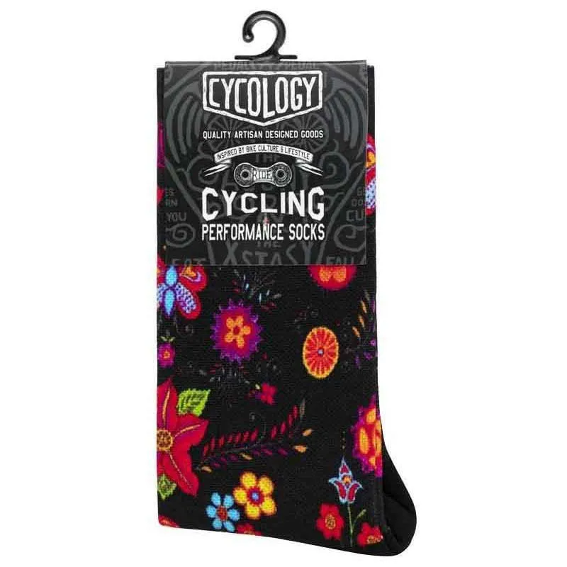 Cycology Frida Sokker, Black floral