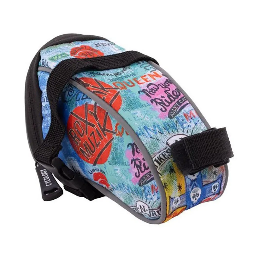 Cycology Rock & Roll Verktøy Sadelveske, Multicolor, One Size Cycology Rock & Roll Verktøy Sadelveske, Multicolor, One Size