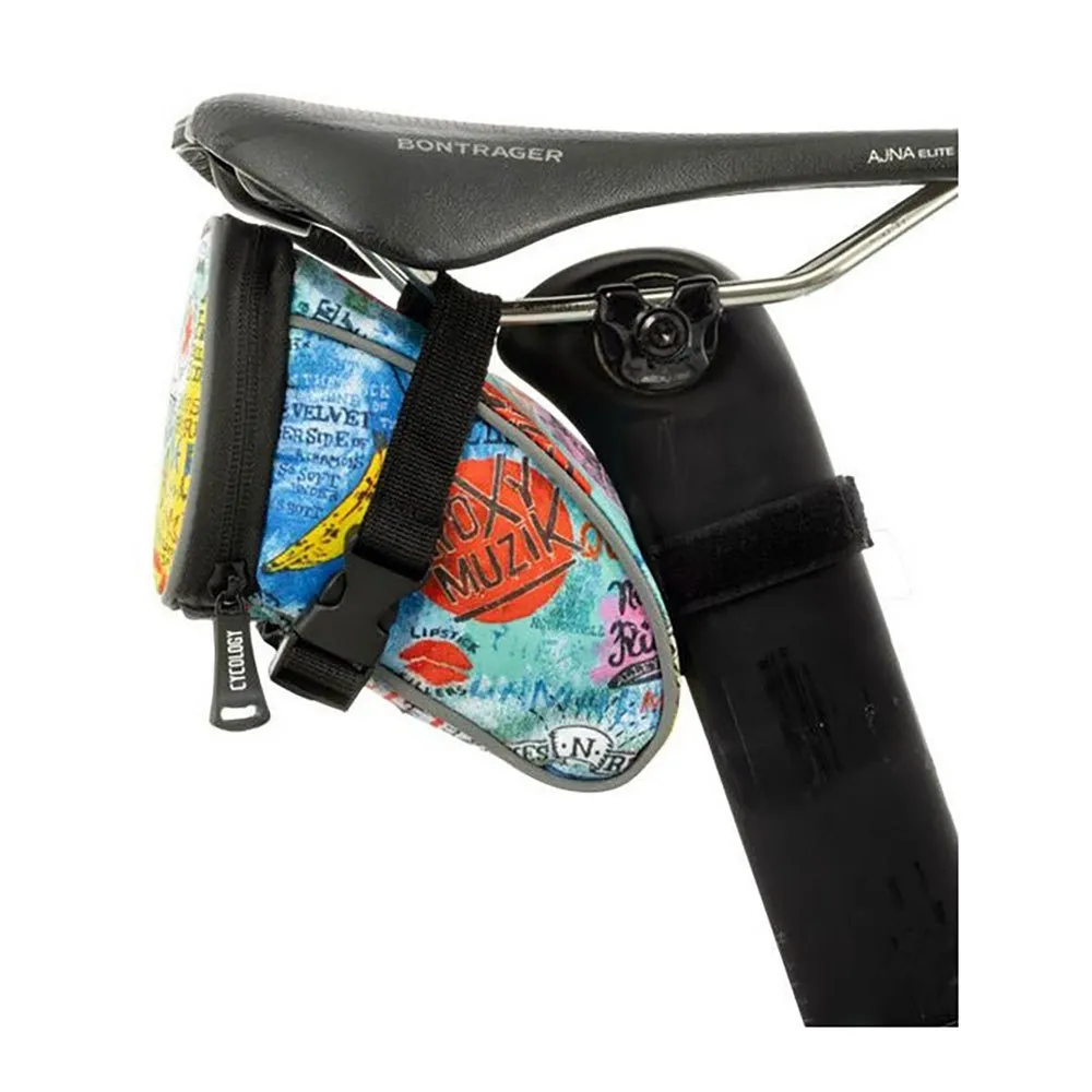 Cycology Rock & Roll Verktøy Sadelveske, Multicolor, One Size Cycology Rock & Roll Verktøy Sadelveske, Multicolor, One Size