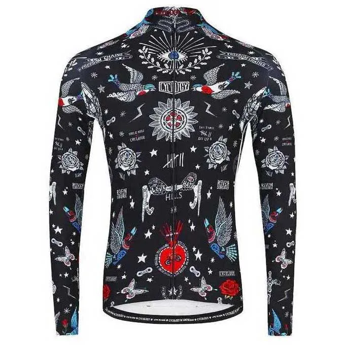 Cycology Tattoo Winter Langermet Trøye