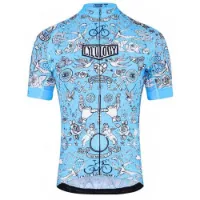 Cycology Velo Tattoo Kort Ermet Trøye