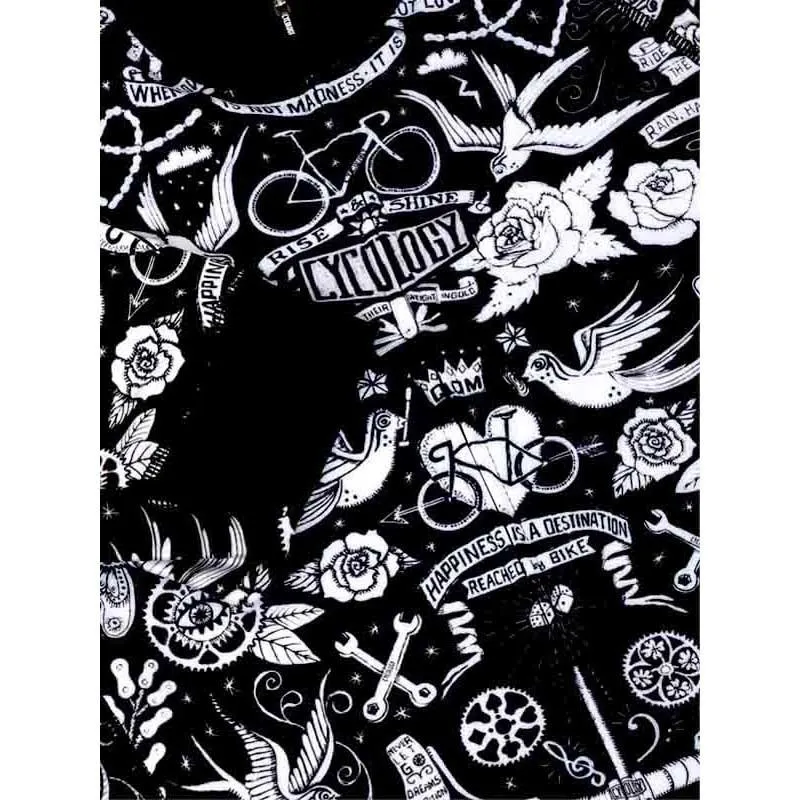 Cycology Velo Tattoo Kort Ermet Trøye Cycology Velo Tattoo Kort Ermet Trøye