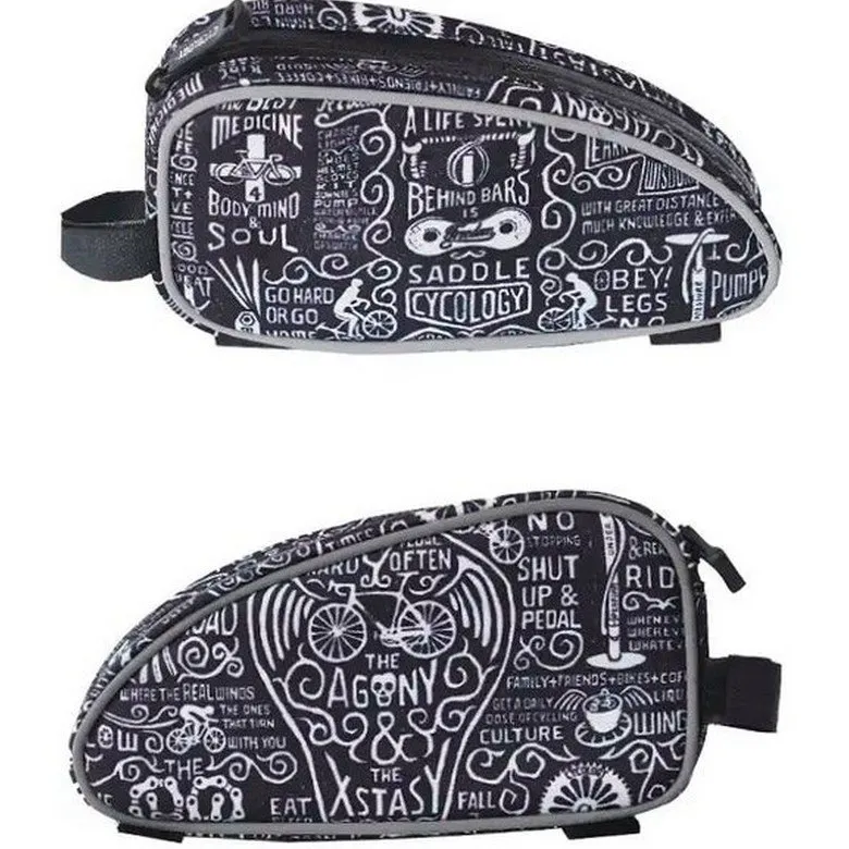 Cycology Wisdom Black 0.65l Topprørtveske, Multicolor, One Size Cycology Wisdom Black 0.65l Topprørtveske, Multicolor, One Size