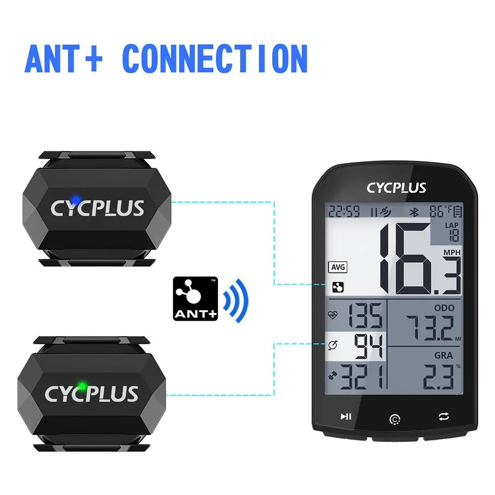 Cycplus C3 Kadensføler, Black Cycplus C3 Kadensføler, Black