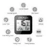 Cycplus G1 Sykkelcomputer, Black, One Size