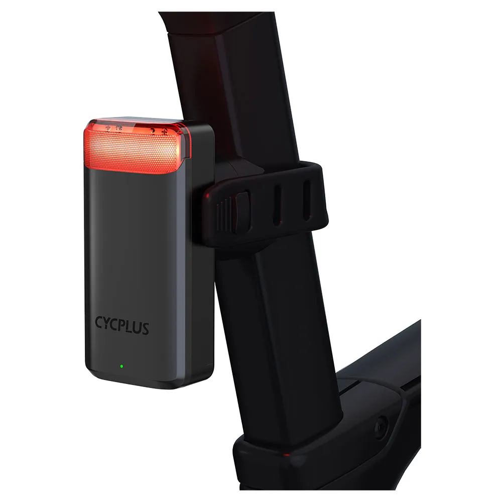 Cycplus L7 Radar Baklys, Black / red, One Size Cycplus L7 Radar Baklys, Black / red, One Size