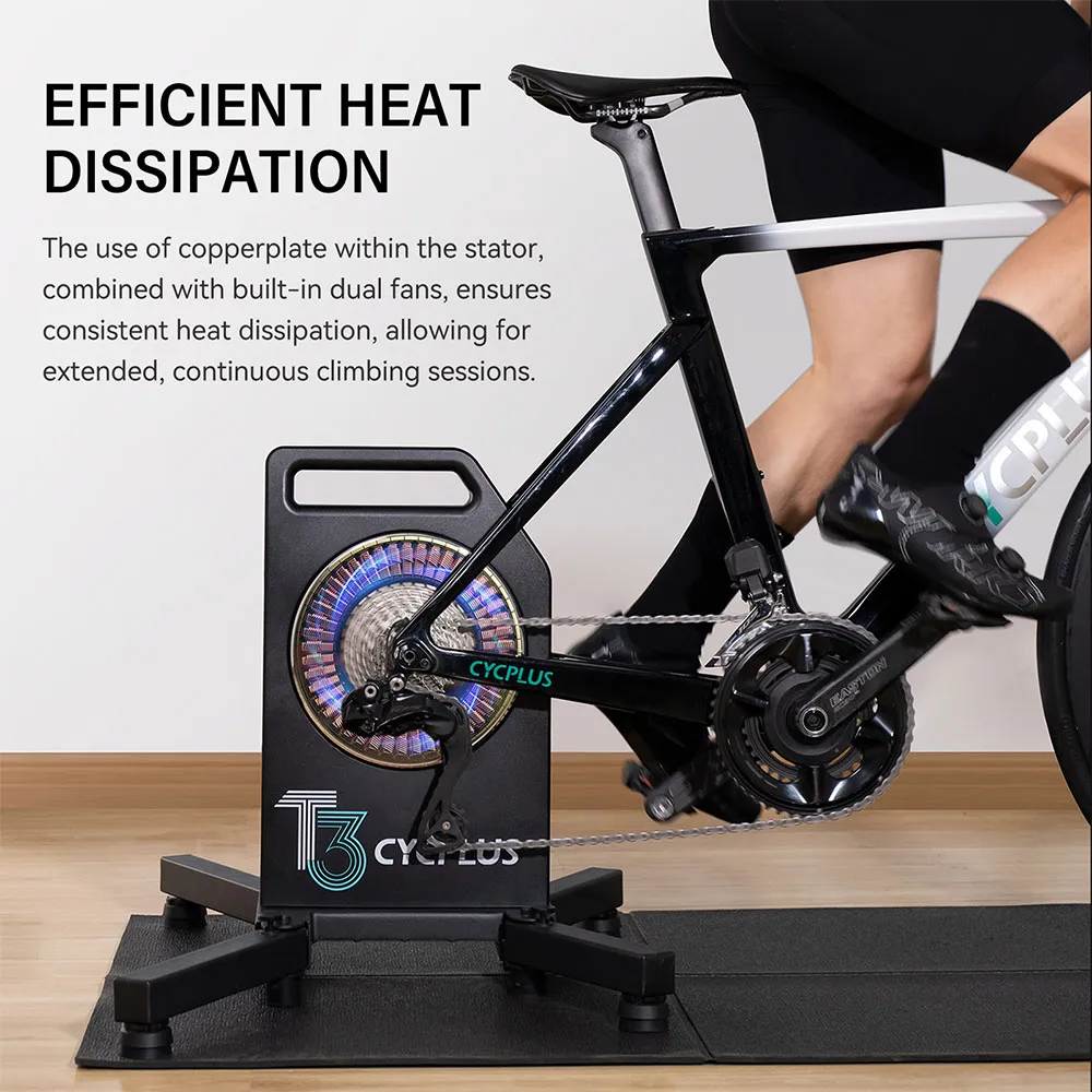 Cycplus T3 Turbobrenner, Black, One Size Cycplus T3 Turbobrenner, Black, One Size