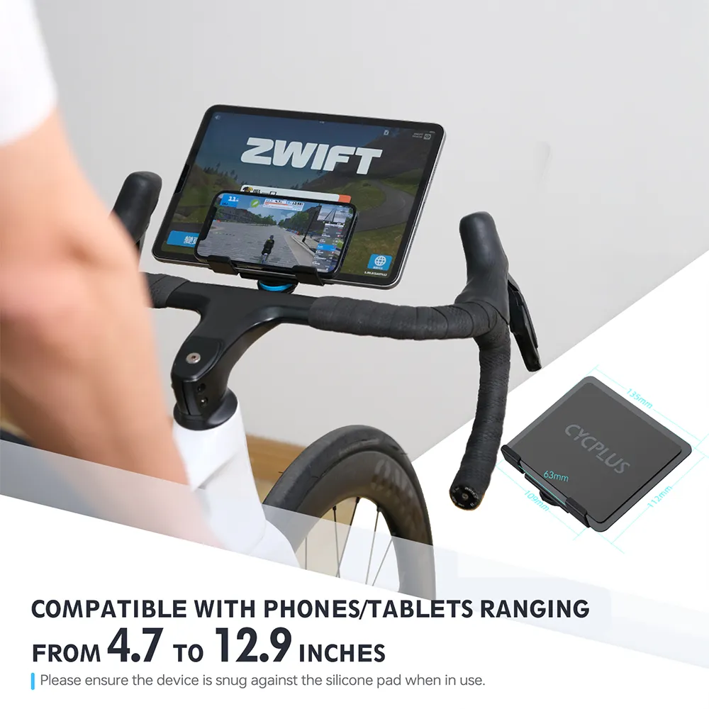 Cycplus Z7 Styretelefonholder, Black, One Size Cycplus Z7 Styretelefonholder, Black, One Size