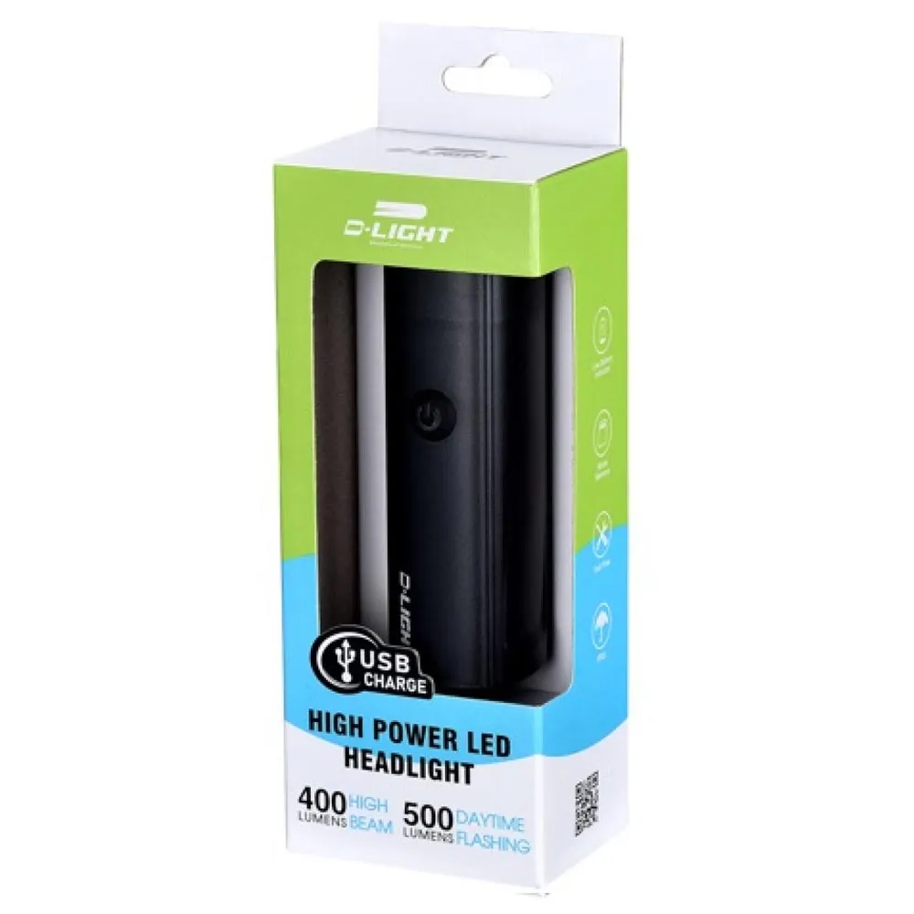 D-light Cg-130p 400 Frontlys, Black, 400 Lysstyrker D-light Cg-130p 400 Frontlys, Black, 400 Lysstyrker