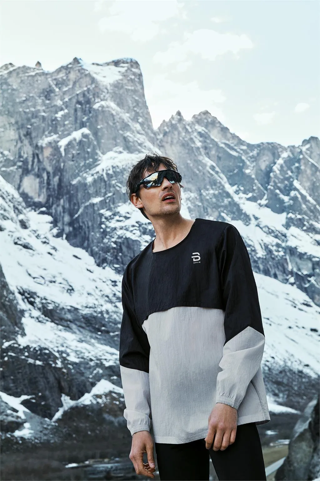 Daehlie Athlete Half Zip Herre, Obsidian Daehlie Athlete Half Zip Herre, Obsidian