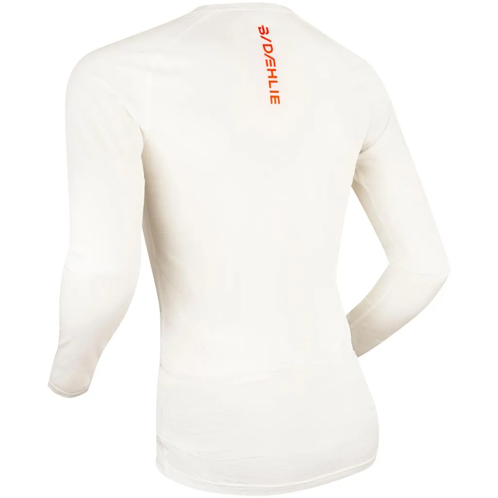 Daehlie Compete-Tech LS Trøye Herre, White Daehlie Compete-Tech LS Trøye Herre, White