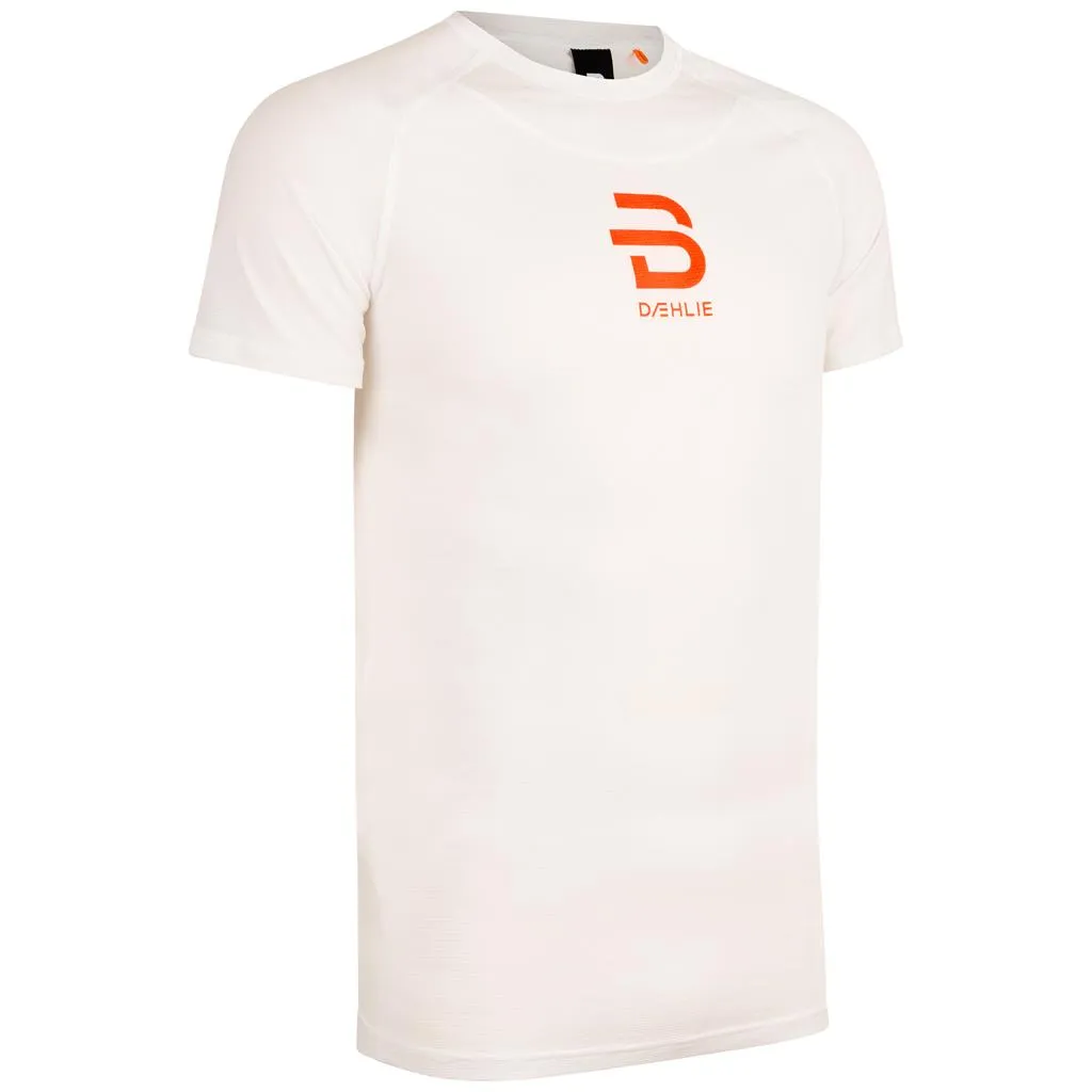 Daehlie Compete-Tech T-Shirt Herre, White Daehlie Compete-Tech T-Shirt Herre, White