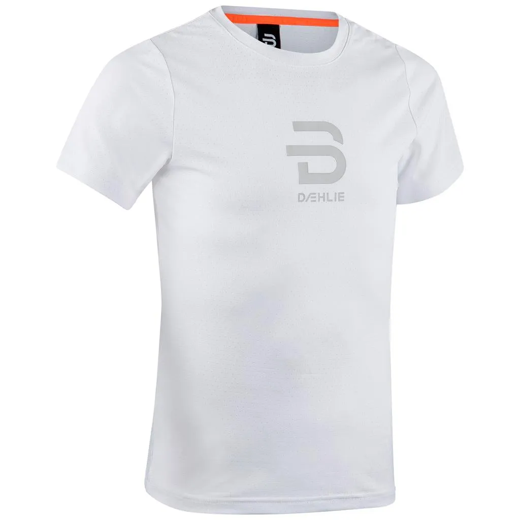 Daehlie Focus T-skjorte Junior, Brilliant white Daehlie Focus T-skjorte Junior, Brilliant white