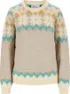 Sandstone/offwhite/peacock