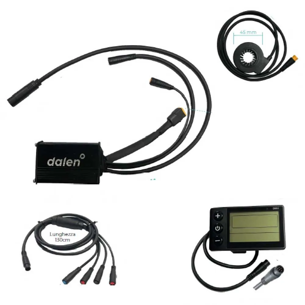 Dalen Kontrollenhet + Skjerm + Sensor 250w, Multicolor, One Size